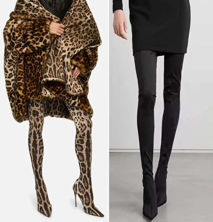 Sexy Leopard Over-the-Knee Str - Knee High Sock Women review and price
