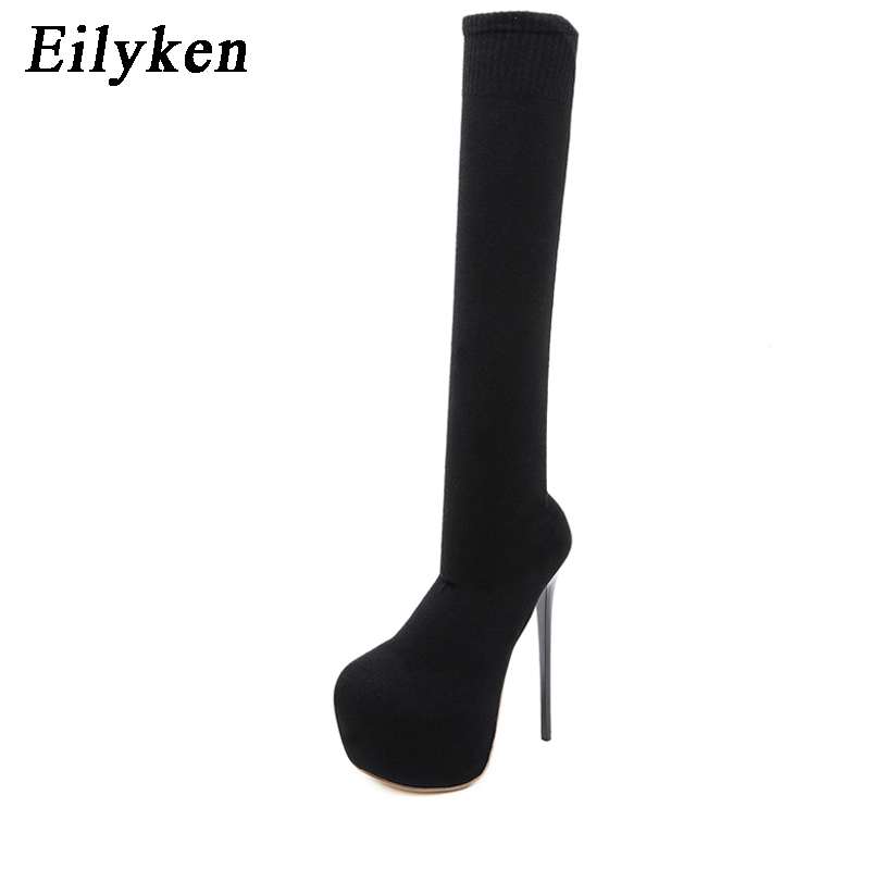 Eilyken Fashion Platform Stret - Knee High Sock Women review and price