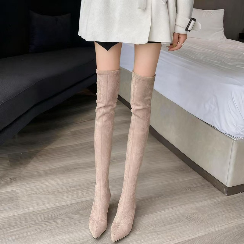 Sexy Women's Boots Pointed Toe - Knee High Sock Women review and price